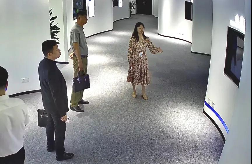 吉林省高校科技成果转化促进会副秘书长付岩莅临谈球吧科技考察调研