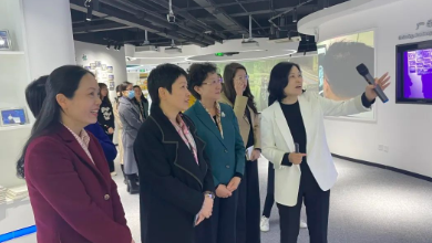 宁夏妇联党组书记、主席王君兰一行莅临谈球吧科技考察调研
