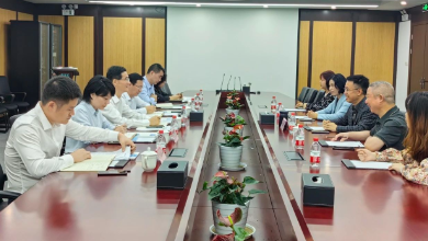 萧山经济技术开发区党工委书记、管委会主任许昌一行莅临谈球吧科技考察调研