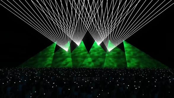 激光灯光秀IEC60825-1检测(图1) 激光灯光秀IEC60825-1检测(图1)